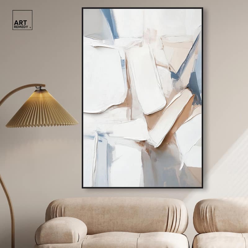 Bone and Beige II Canvas by Art Remedy