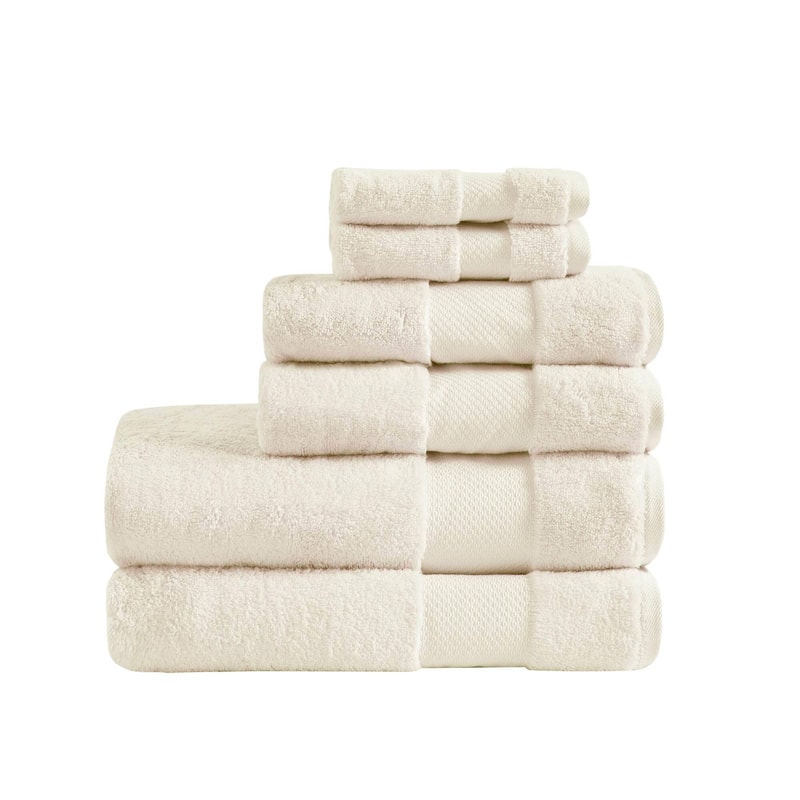 Madison Park Signature Turkish Cotton 6-piece Bath Towel Set