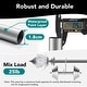 preview thumbnail 22 of 31, Deconovo Adjustable Single Curtain Rod for Windows & Doors