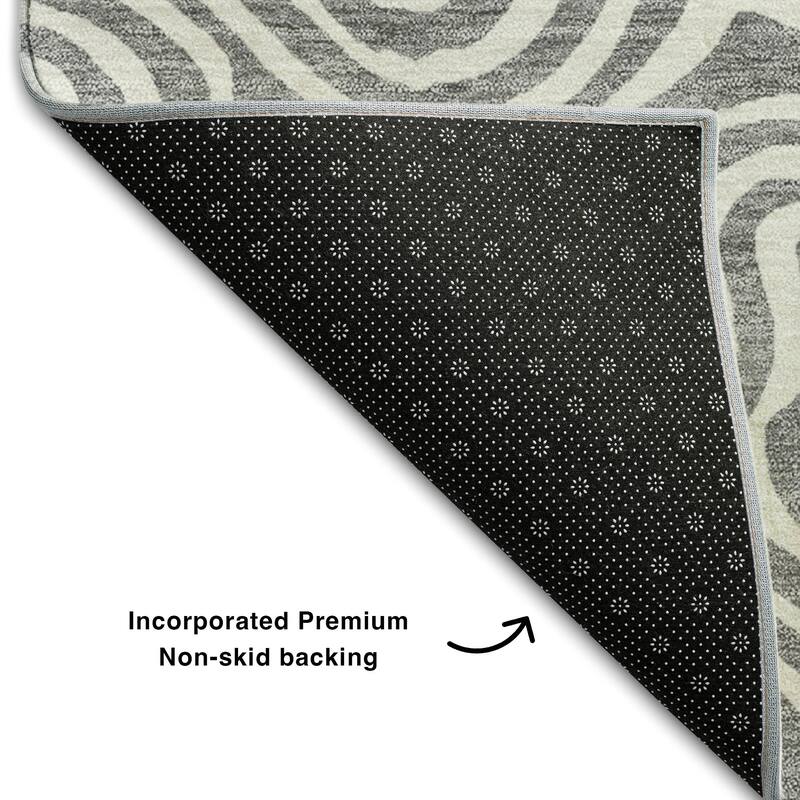Premium Washable Super Soft Modern Trippy Mayfield Rug