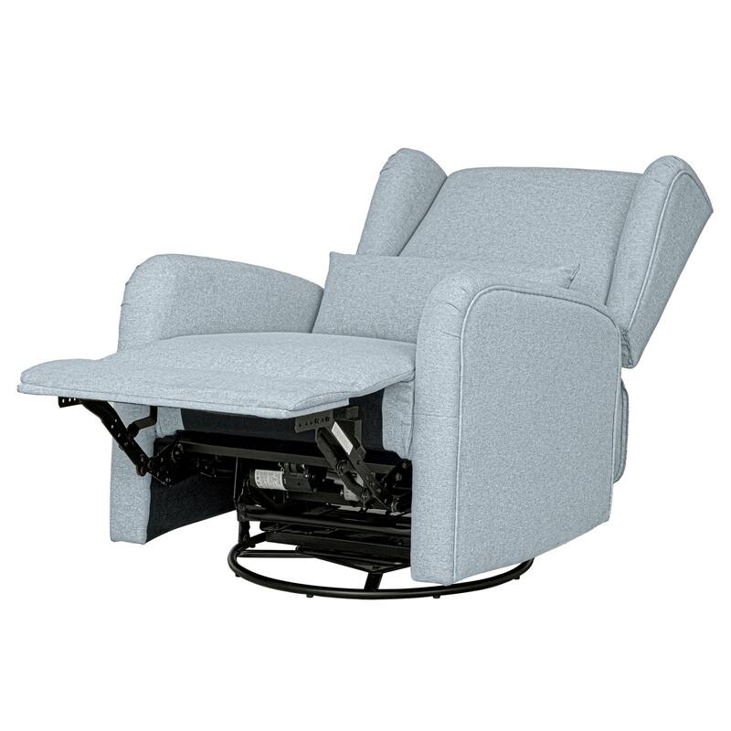 Madison Park Candace Power Recliner 3-in-1 with Swivel, Glider, USB Ports