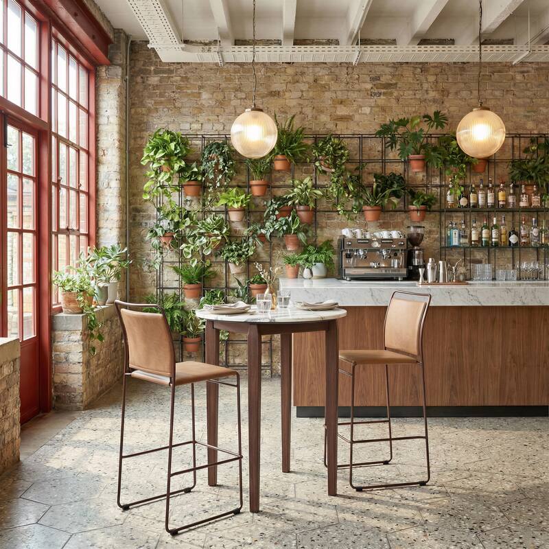 Vernon Bar Table White - White