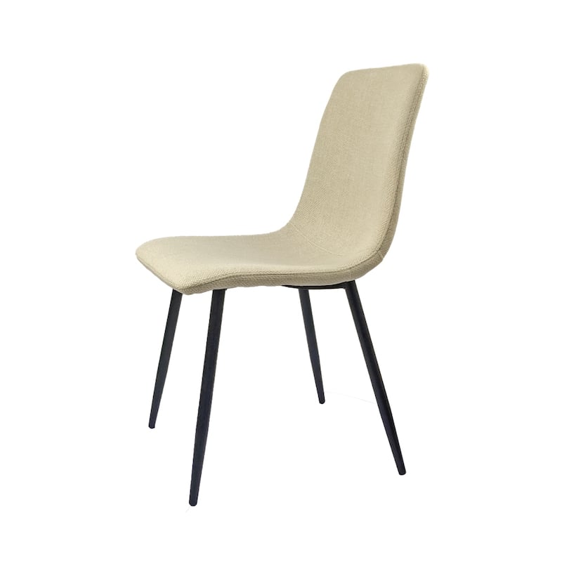 Modern Dining Room Chairs with Metal Legs(Set of 4) - N/A