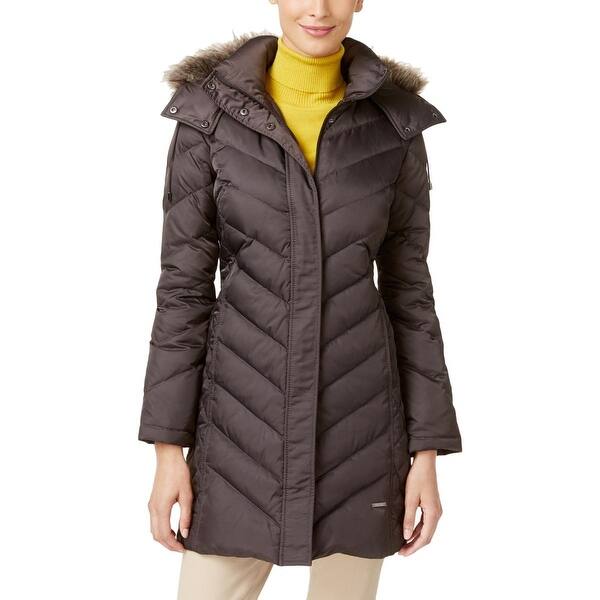 Shop Kenneth Cole Reaction Womens Puffer Coat Down Quilted