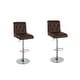 preview thumbnail 15 of 24, Adjustable Bar stool Modern Set of 2 Chairs Dining Kitchen