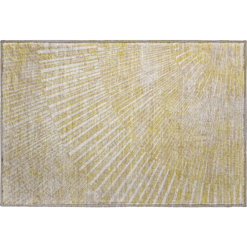 Premium Washable Super Soft Modern Starburst Mayfield Rug