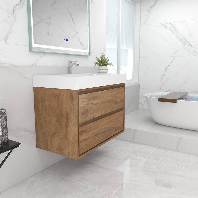 Morava 36" Floating Vanity with Single Sink - 36