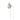 Adrienne River of Goods Smokey Glass and Metal Retro Wall Sconce - 5.375" x 8.625" x 32.25"