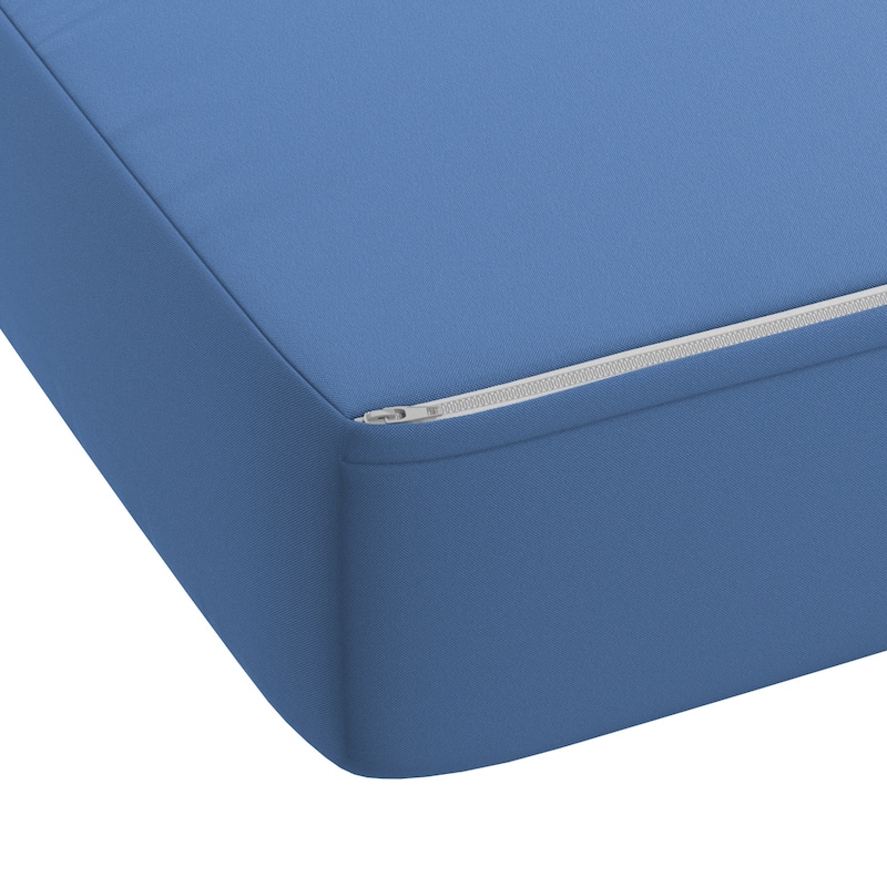 California Umbrella Outdoor Deep Seat Cushion Set, 24" x 48", 5.5" Thick Seat, Solstice Olefin Fabric