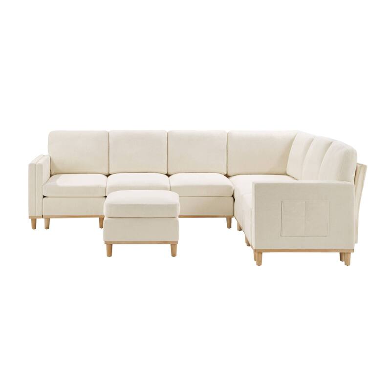 Modern Sofa Chair,Sectional Sofa with Soft Padding-Ideal for Living Room,Office & Dining Room