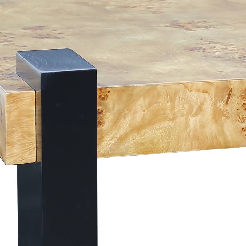 Elk Home Bromo Natural Burl Wood 48 Inch Wide Coffee Table