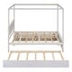 preview thumbnail 4 of 12, Full Size Wooden Canopy Bed with Trundle and Storage Drawers