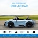 preview thumbnail 4 of 3, Licensed BMW I8 Coupe Electric Ride-On Car - 6V Battery Powered with Remote Control, Music, Lights, and Suspension Blue