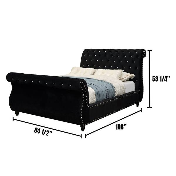 Kai Queen Bed in Black Bed Bath & Beyond 36507016