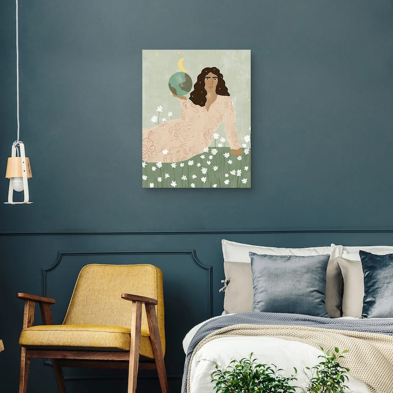 God is a Woman by Alja Horvat Canvas Art Print