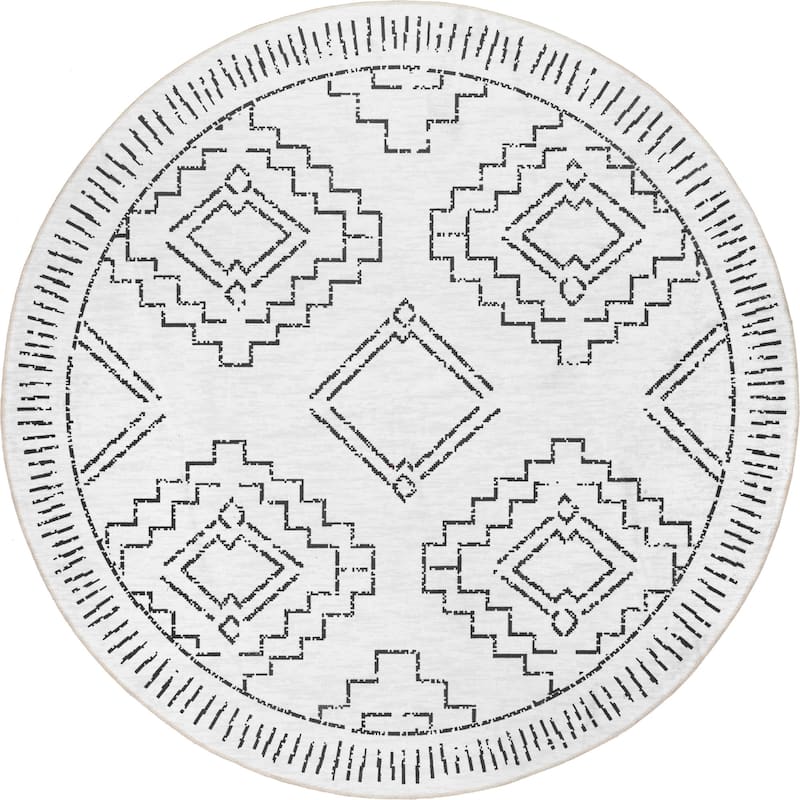 Nuloom Noa SpinClean Machine Washable Tribal Moroccan Area Rug