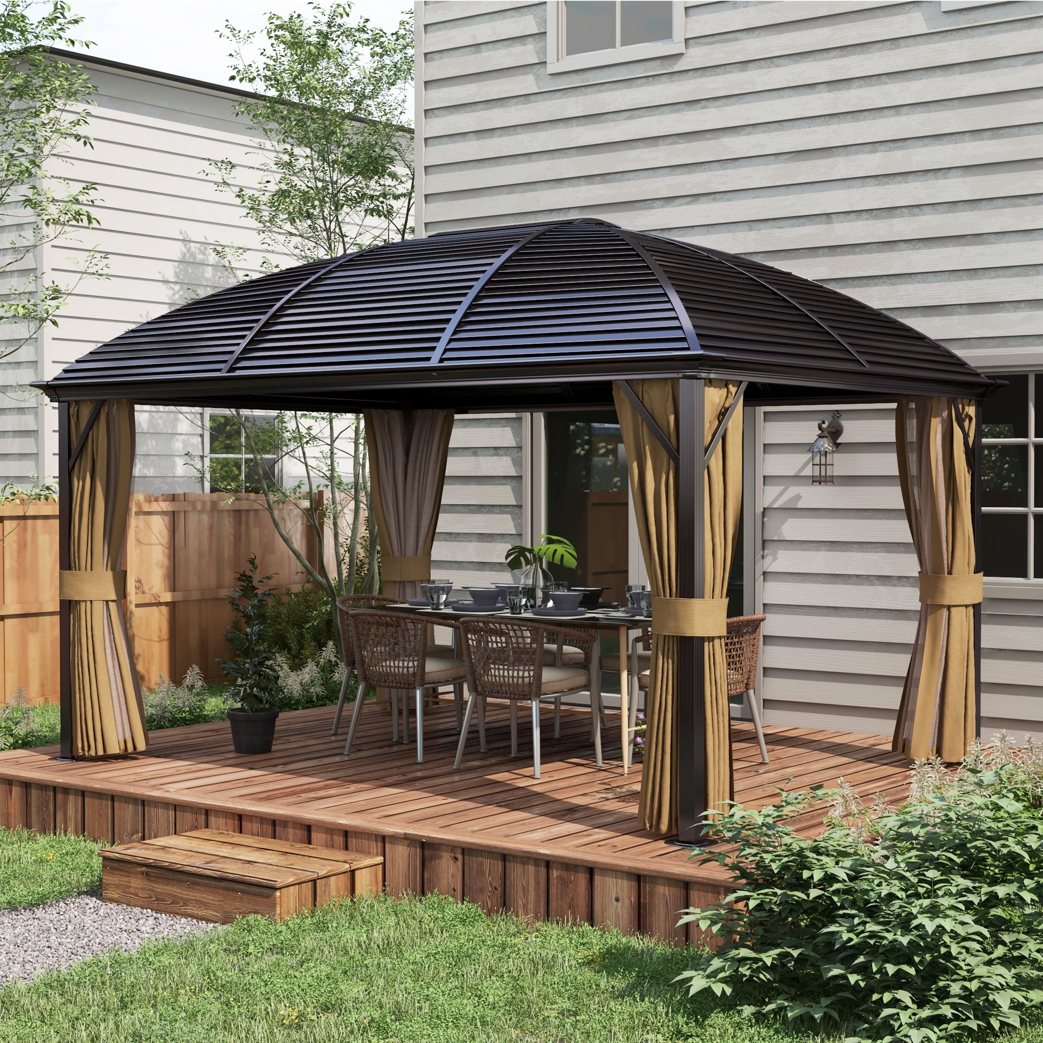 Bed bath and beyond outdoor canopy hotsell