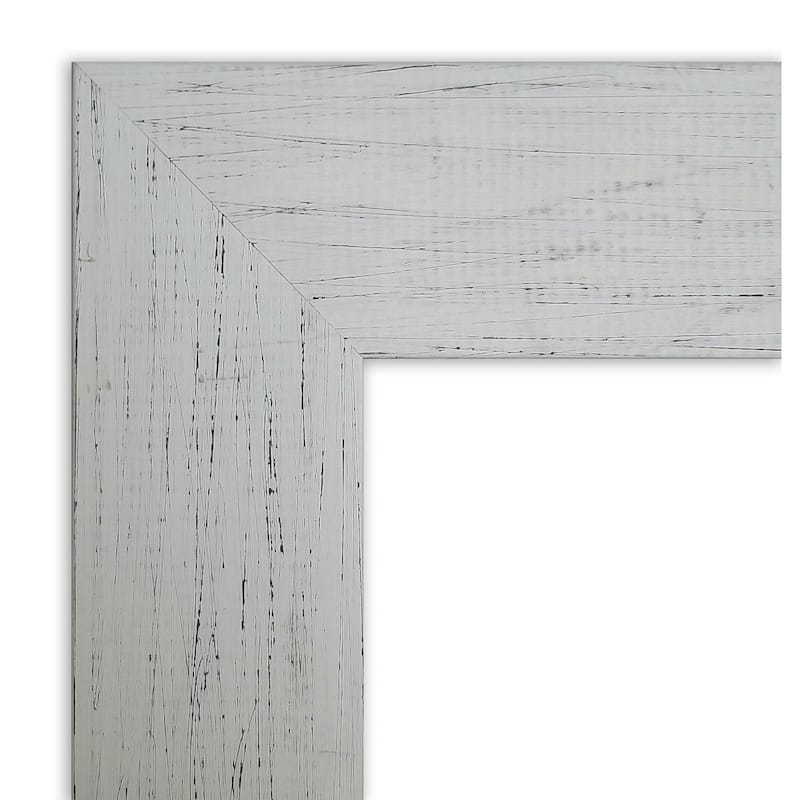 Amanti Art Shiplap Navy Framed Dry Erase Magnetic Board