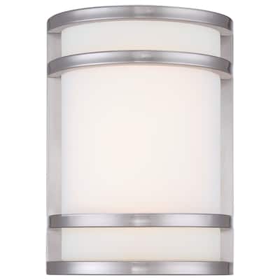 The Great Outdoors Bay View Single Light 9-1/2" Height LED Outdoor
