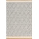 preview thumbnail 2 of 9, Nuloom Laura Bohemian Trellis Wool and Jute Area Rug