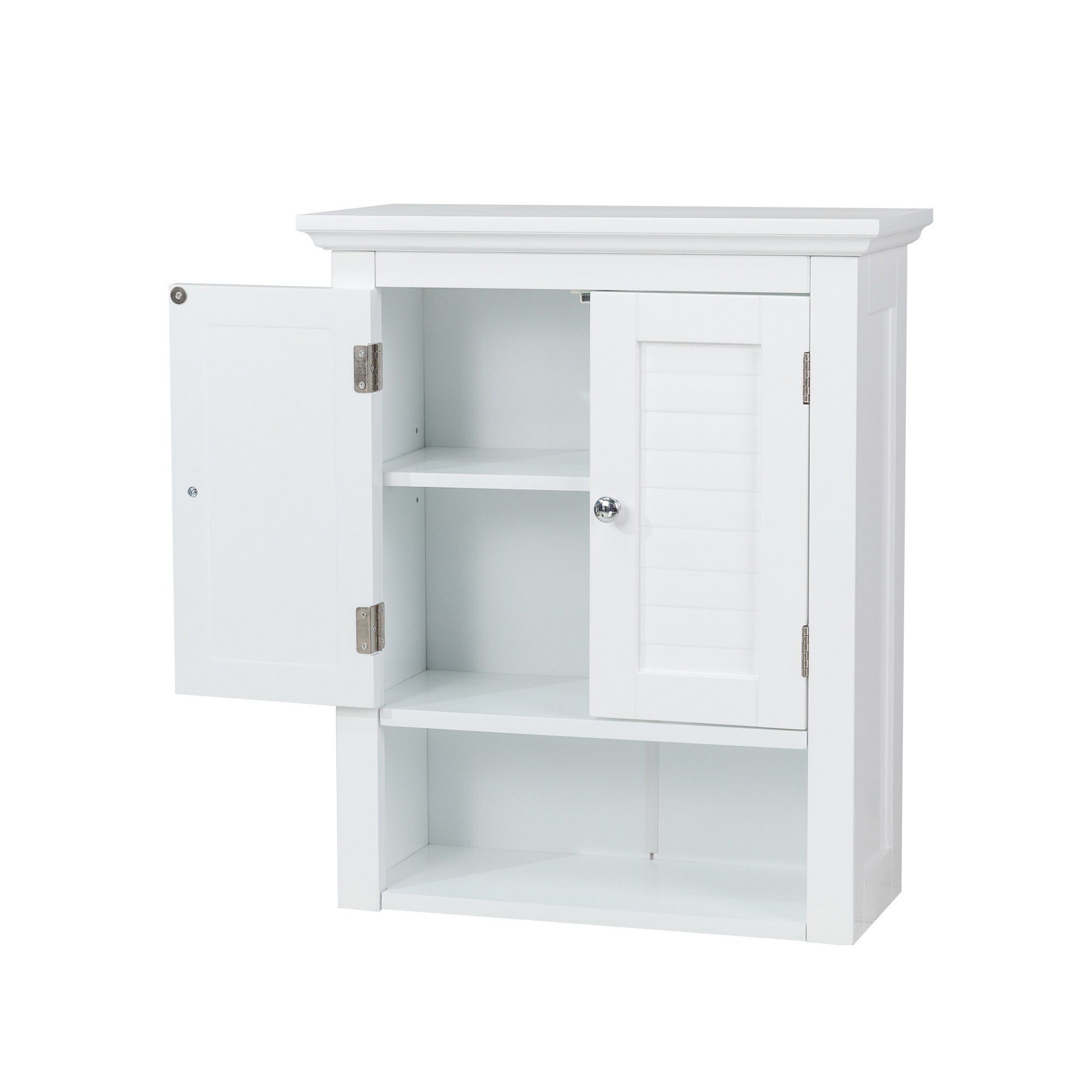 Hastings Home 752372JYF Bathroom Storage Cabinet - White