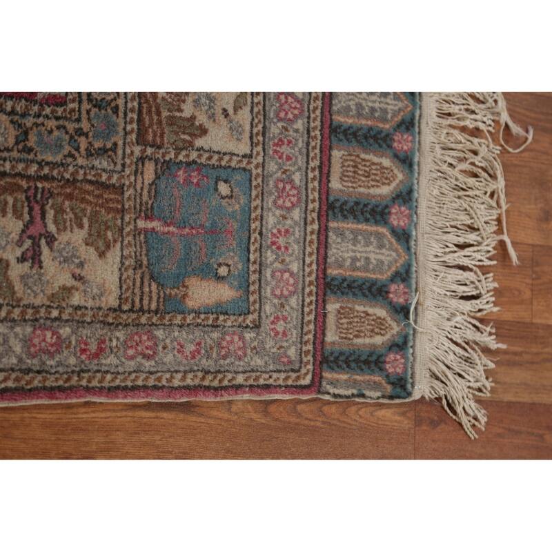 Vintage Anatolian Turkish Oriental Runner Rug Hand-knotted Wool Carpet - 3'0" x 8'8"