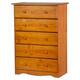 Copper Grove Caddo 100% Solid Wood 5-drawer Chest