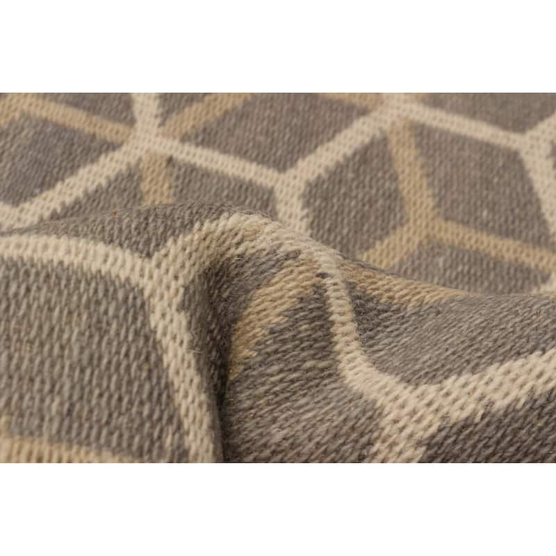Ankara FW Grey Kilim 4'11" x 7'11" - 4'11 x 7'11