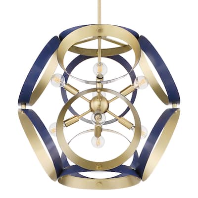 Quorum International 865-8 Domain 8 Light 22" Wide Pendant