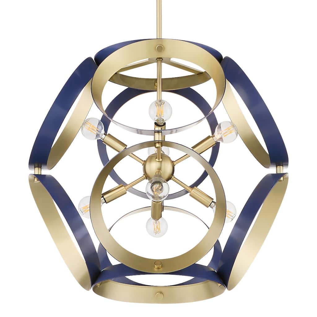 Quorum International 865-8 Domain 8 Light 22" Wide Pendant