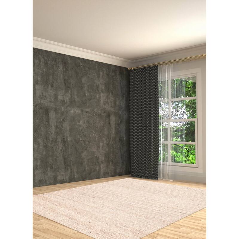 ECARPETGALLERY Braid weave Sienna Cream, Taupe Wool Kilim - 8'0 x 10'0