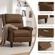 preview thumbnail 26 of 46, HOMYKA Upholstered Chaise Lounge with Nail Trim for Living Room