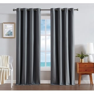 Nautica Providence Ultimate Blackout Extra Wide Curtains (Set of 2)