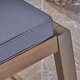 preview thumbnail 15 of 20, Champlain Outdoor Acacia Wood Rocking Chair with Water-Resistant Cushions (Set of 2) by Christopher Knight Home