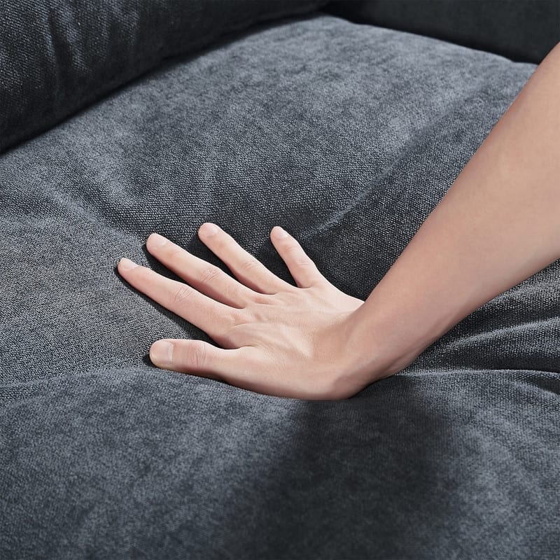 Modern L-Shape Sectional Sofa with Reversible Chaise