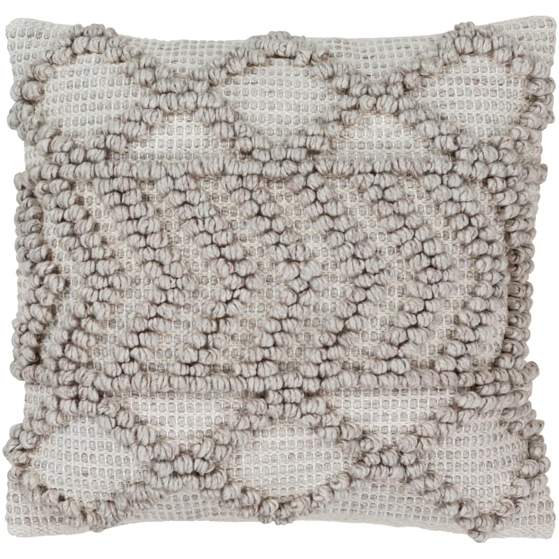 Temel Bohemian Hand-woven Geometric Pillow