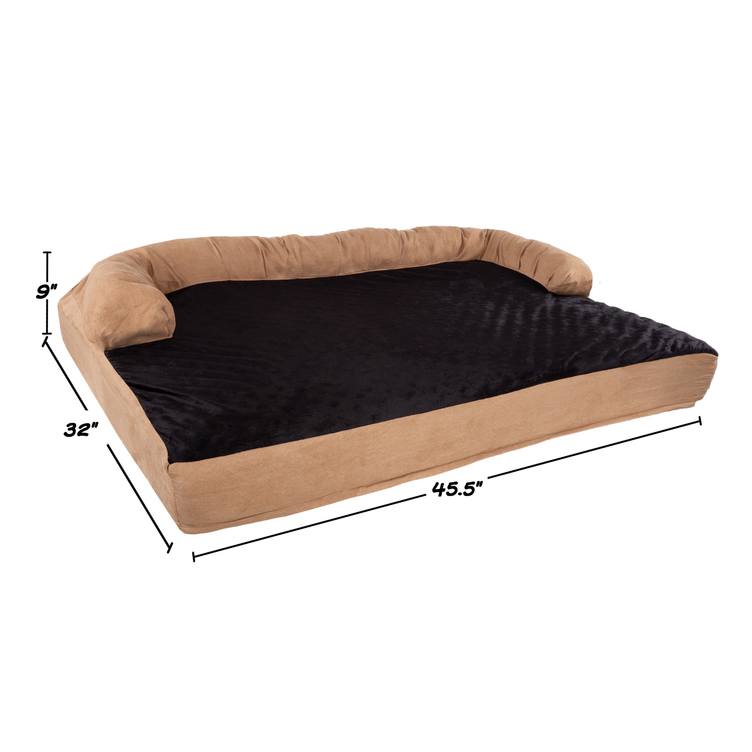 Gel memory foam dog bed shop