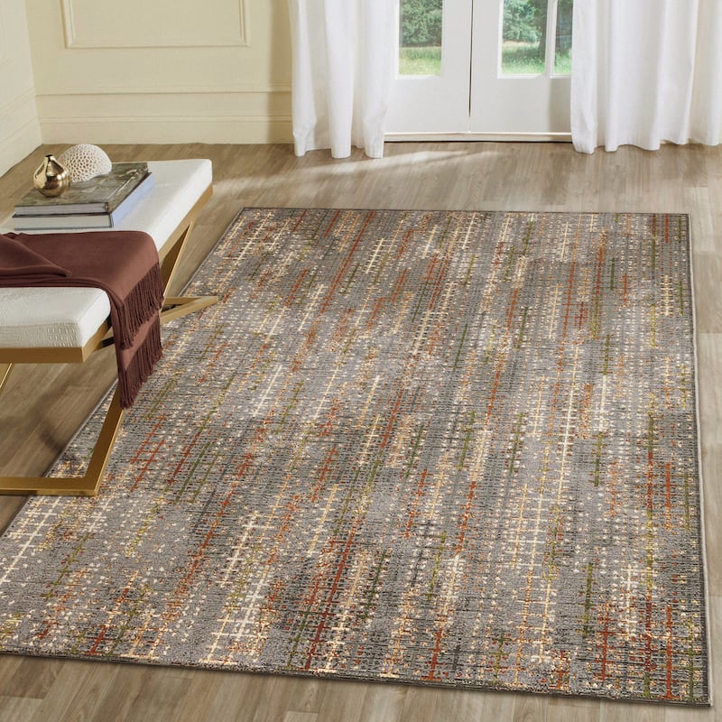 Liora Manne Marina Sienna Indoor/Outdoor Area Rug - 3'3" x 4'11" - Black