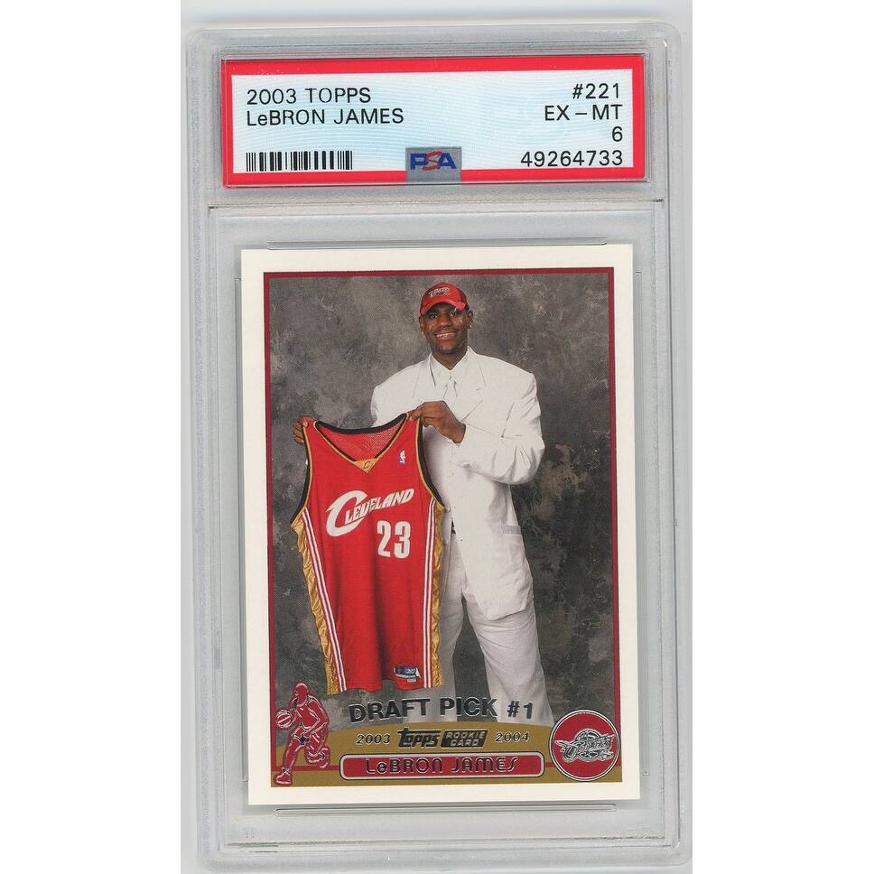 graded lebron james rookie cards Amazon.com: Graded 2003-04 Upper Deck UD LeBron James #19 Phenomenal  Beginning Rookie RC Basketball Card PSA 10 Gem Mint : Collectibles & Fine  Art