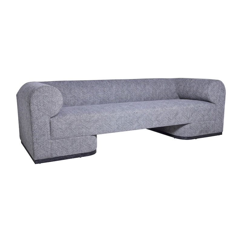 Sagebrook Home Modern Upholstered Sofa - 97" x 35" x 29"