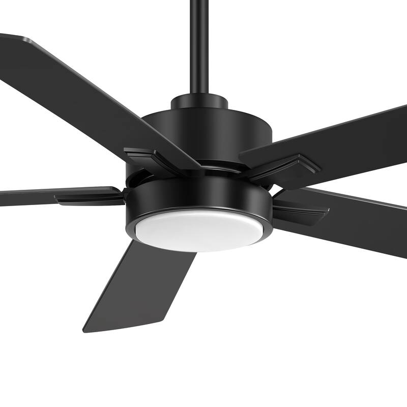 52 inch 5 Blade LED Ceiling Fan with Remote and Light Kit