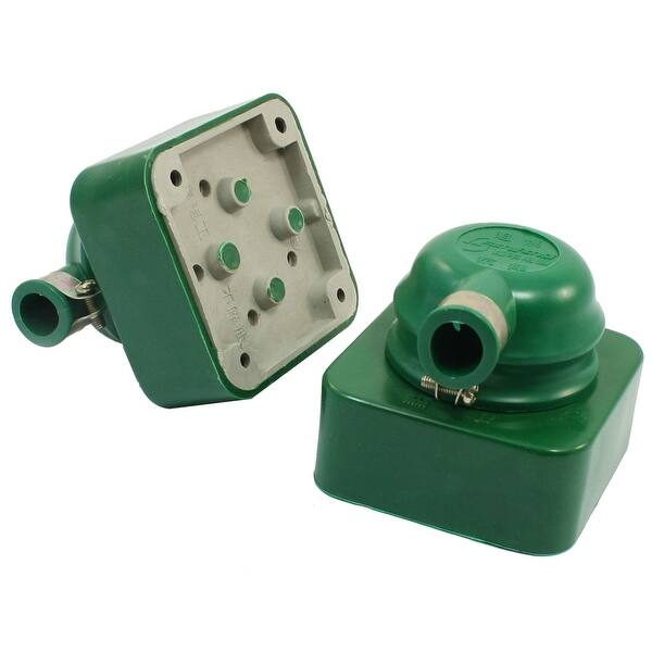 Unique Bargains 2pcs 380VAC 9mm Cable Dia 4 Pin Plug Connector