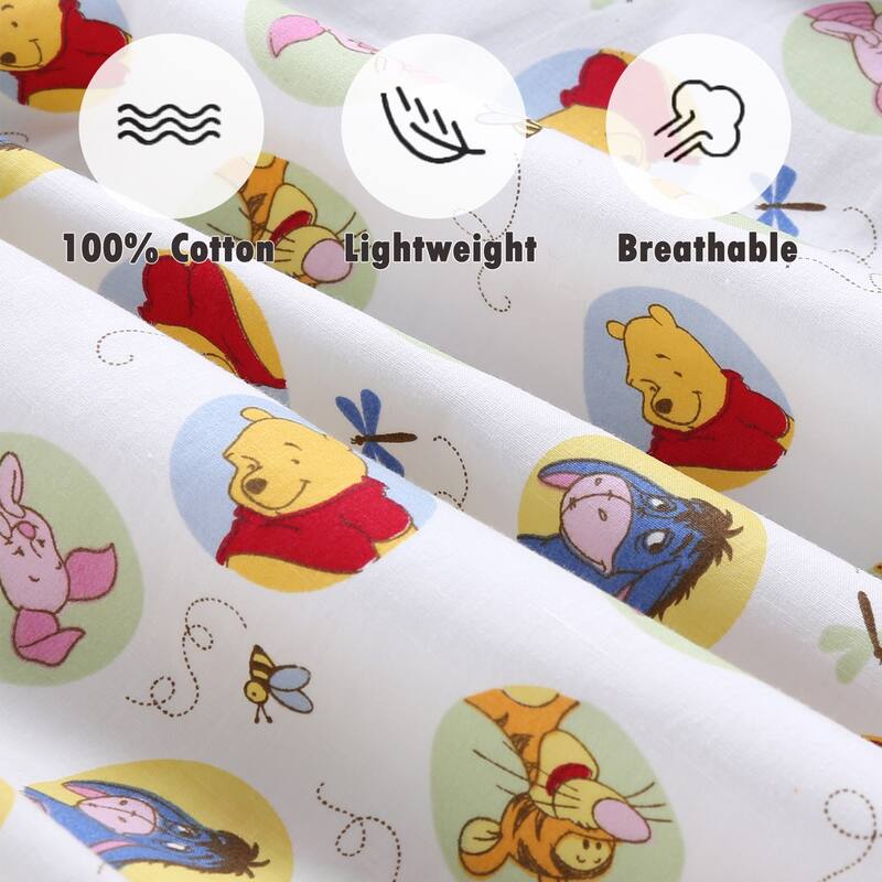 Polka Dot Animal Bear Friends ABC&123 Unisex Multi-color Cotton Toddler/Baby Crib Child Fitted Sheet Set (Pack of 3) - N/A