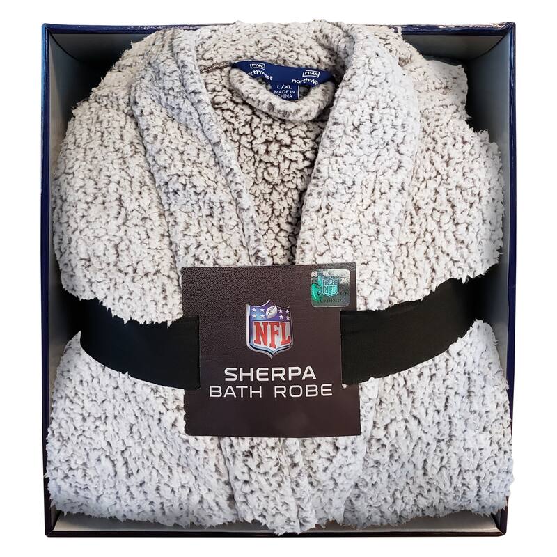 NFL Philadelphia Eagles L/XL Sherpa Robe 26 x 47 Inches