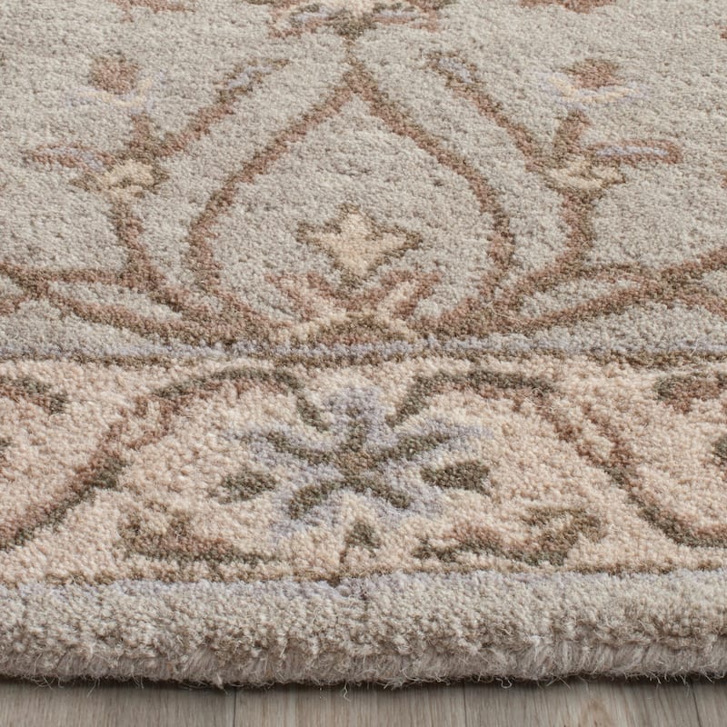 SAFAVIEH Handmade Heritage Scrollwork Traditional Oriental Wool Rug