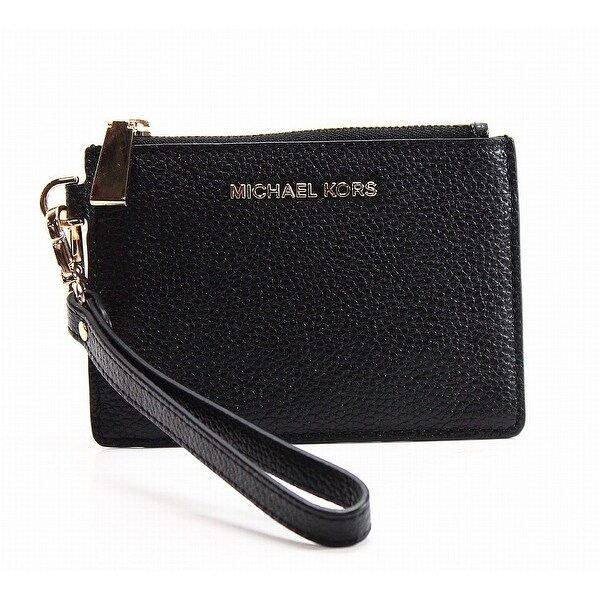 michael kors mercer small pebbled leather wallet