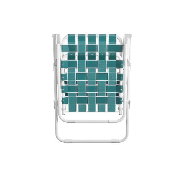 The Novogratz Poolside Gossip Collection Priscilla Folding Chair (2-Pack)