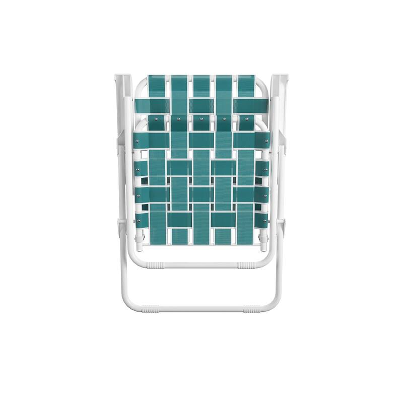 The Novogratz Poolside Gossip Collection Priscilla Folding Chair (2-Pack)
