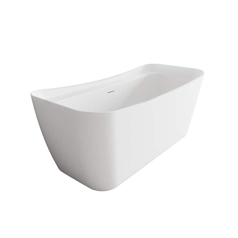 Haley Soaking Bathtub in Glossy White