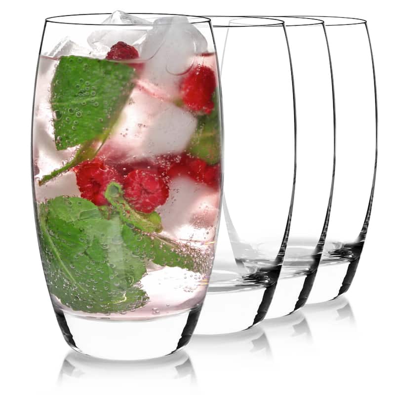 Luigi Bormioli Crescendo 20 oz. Beverage Tumbler, Set of 4 - Set of 4